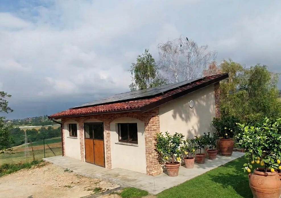 Basso fabbricato ristrutturato a Pino Torinese